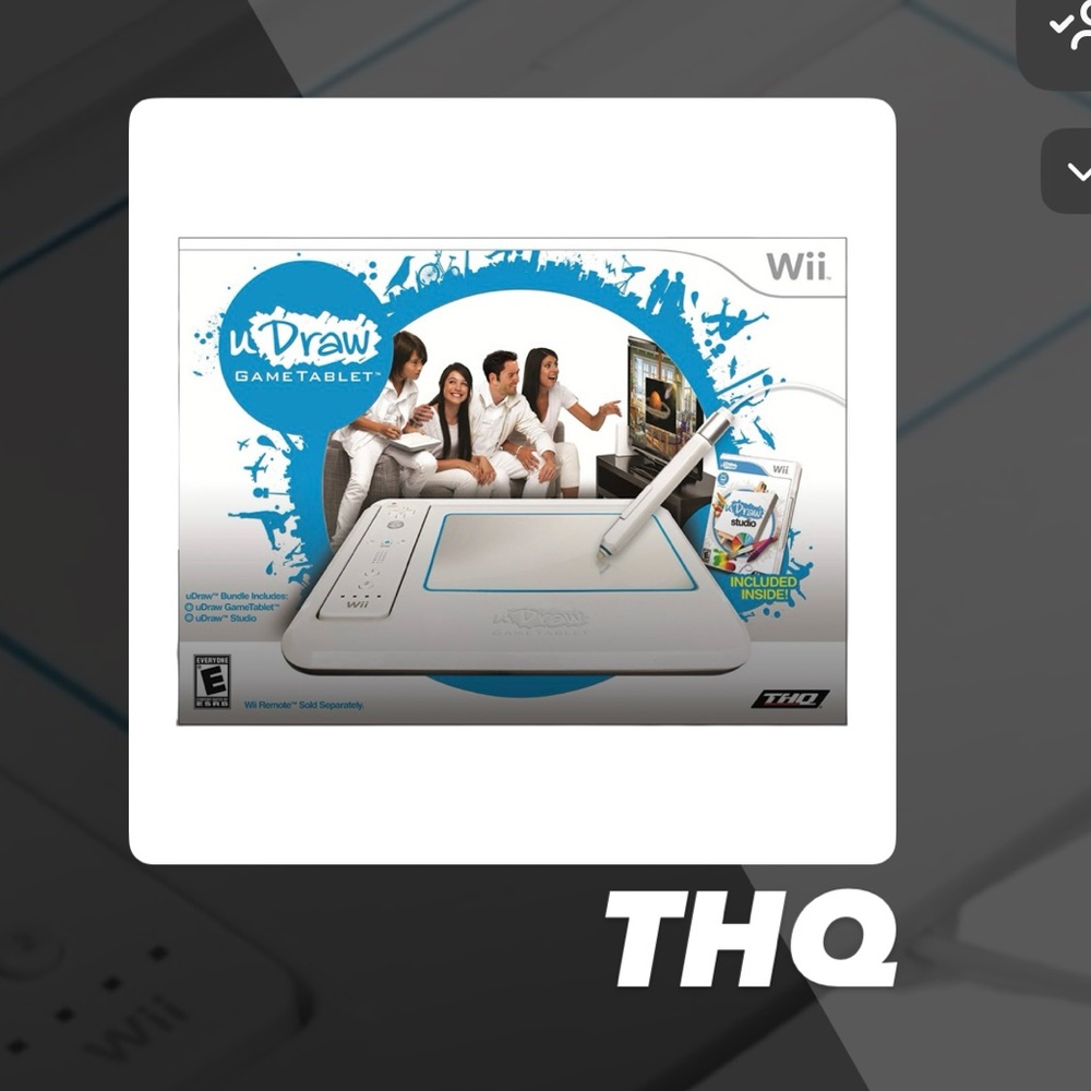 EUC THQ uDraw GameTablet